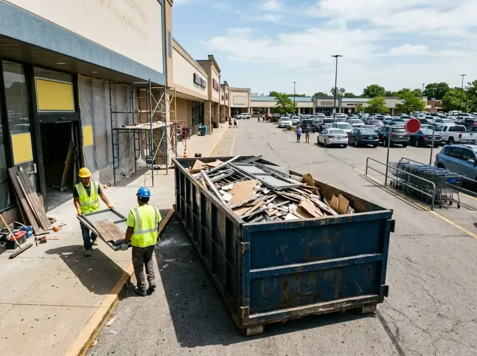 retail-store-renovation-debris-003 — frequently asked questions, Roll-off Dumpster Rentals in Dunn, NC
